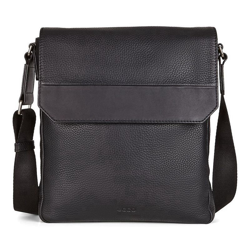 Bolsos Cruzados Ecco Sune Para Hombre,Negras,274396-OWU